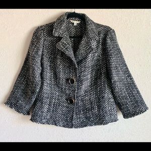 CAbi Blazer Gray Medium Tweed Limited Edition